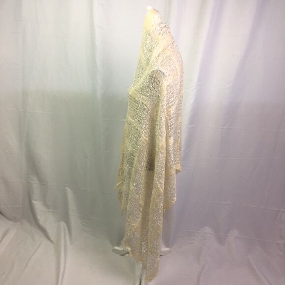 Collection 18 Plaid Confetti Scarf Crisp Linen - Picture 9 of 15